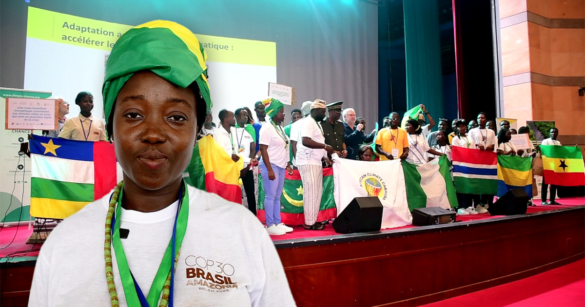 La Caravane africaine fait résonner la voix des peuples du climat à Cotonou